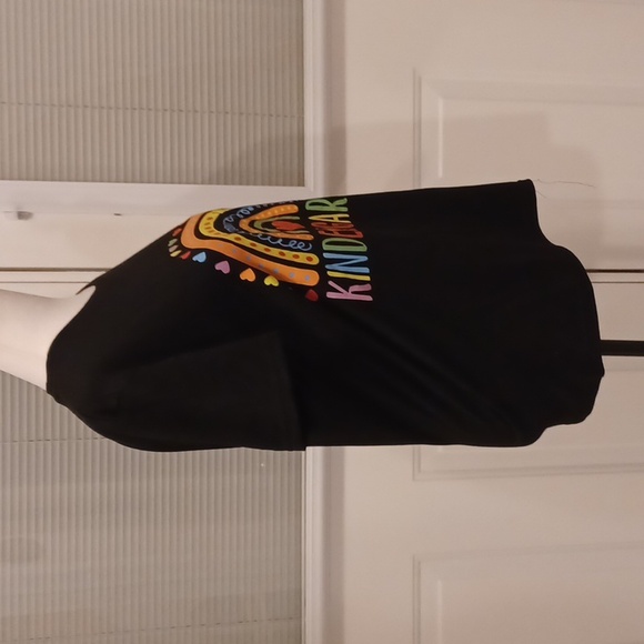 2/$50 New Black "Kindergarten" Tee - Size Small - Picture 3 of 5